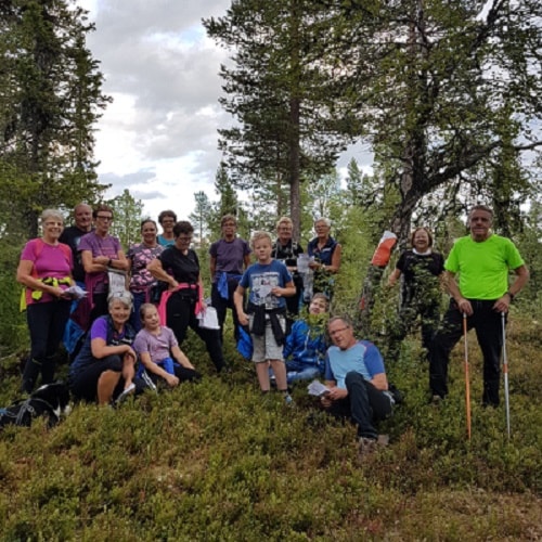 Rapport fra fellestur til Skårslåhaugen